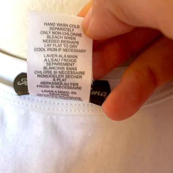 Tommy Bahama Striped Blue Orange Mini Tank Dress beach summer pool Large - Picture 6 of 6